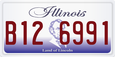 IL license plate B126991