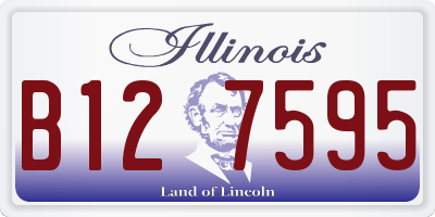 IL license plate B127595