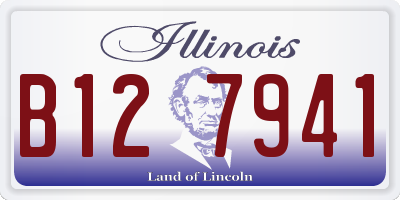 IL license plate B127941