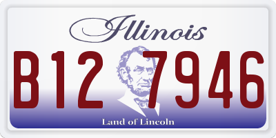 IL license plate B127946