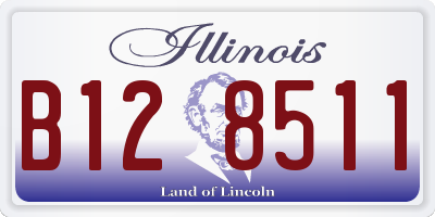 IL license plate B128511