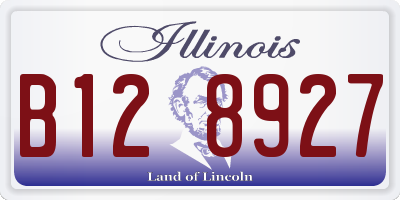IL license plate B128927