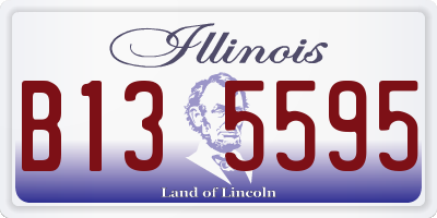 IL license plate B135595