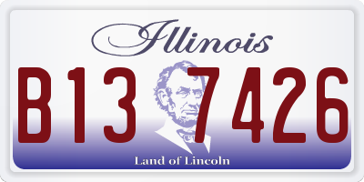 IL license plate B137426