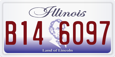 IL license plate B146097