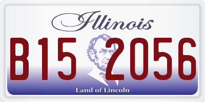 IL license plate B152056