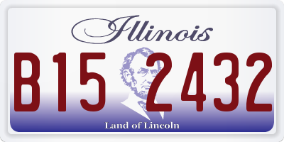 IL license plate B152432