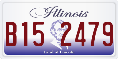 IL license plate B152479