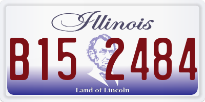 IL license plate B152484