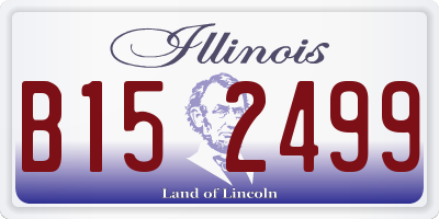 IL license plate B152499