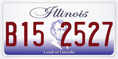 IL license plate B152527