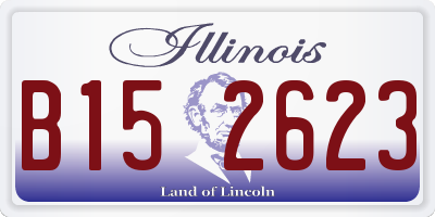 IL license plate B152623