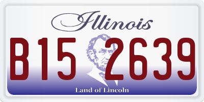 IL license plate B152639