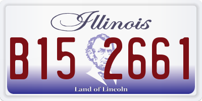 IL license plate B152661