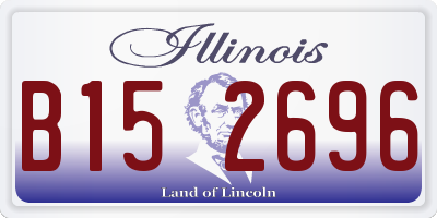 IL license plate B152696