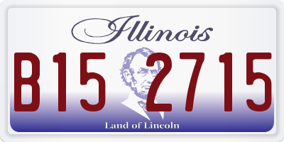 IL license plate B152715