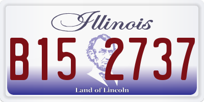 IL license plate B152737