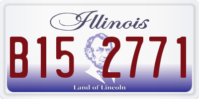 IL license plate B152771