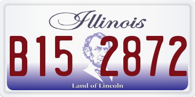 IL license plate B152872