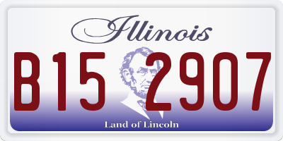 IL license plate B152907