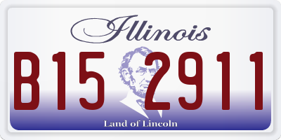 IL license plate B152911