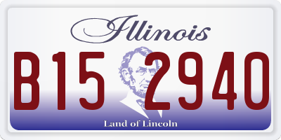 IL license plate B152940