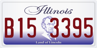 IL license plate B153395