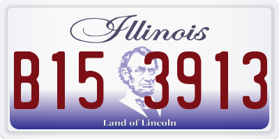 IL license plate B153913
