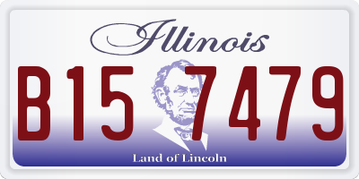 IL license plate B157479