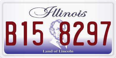 IL license plate B158297