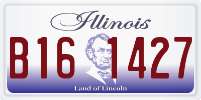 IL license plate B161427
