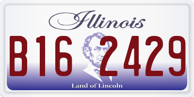 IL license plate B162429