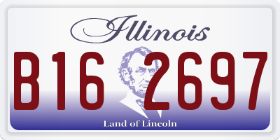 IL license plate B162697