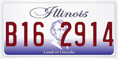 IL license plate B162914