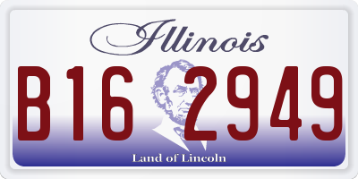 IL license plate B162949