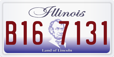 IL license plate B167131