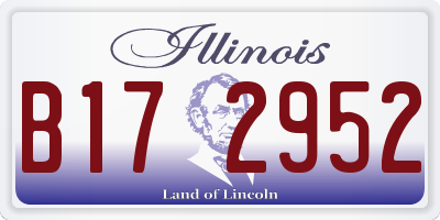 IL license plate B172952