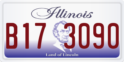 IL license plate B173090