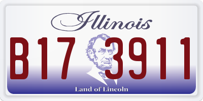 IL license plate B173911
