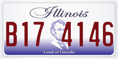 IL license plate B174146