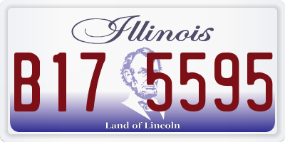 IL license plate B175595