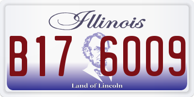 IL license plate B176009