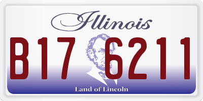 IL license plate B176211