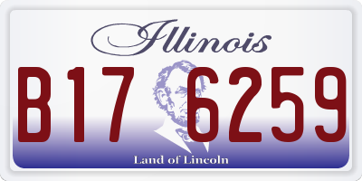 IL license plate B176259