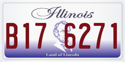 IL license plate B176271