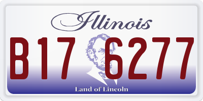 IL license plate B176277