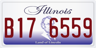 IL license plate B176559