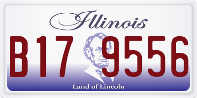 IL license plate B179556