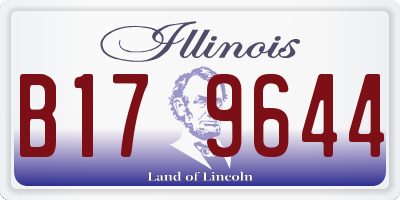 IL license plate B179644
