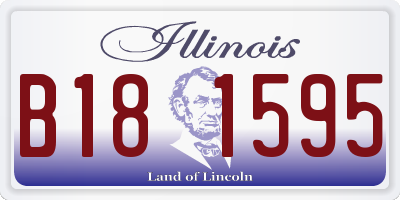 IL license plate B181595